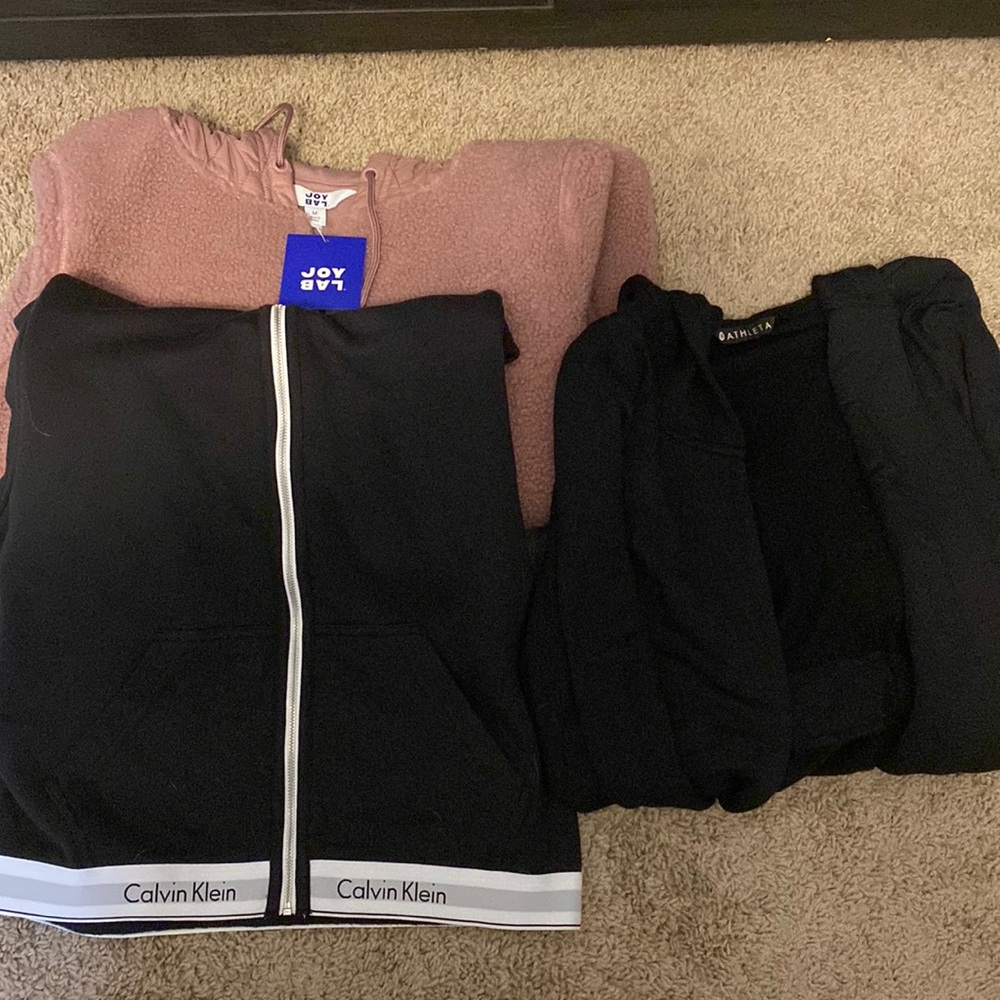Three Athletic Jackets